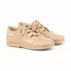 Childrens Boy Girl Leather School English Shoes Lace-up 505 Camel, By AngelitoS -Pumps shoes Shop childrens boy girl leather school english shoes lace up 505 camel by angelitos