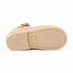 Childrens Boy Girl Leather School T-Strap Shoes Buckle 503 Camel, By AngelitoS -Pumps shoes Shop childrens boy girl leather school t strap shoes buckle 503 camel by angelitos 3