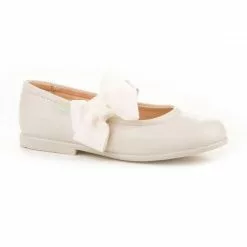 Childrens Girl Leather School Ballerinas Velcro Bow 519 Beige, By AngelitoS 9 Childrens Girl Leather School Ballerinas Velcro Bow 519 Beige, By AngelitoS -Pumps shoes Shop childrens girl leather school ballerinas velcro bow 519 beige by angelitos 2