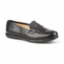 Childrens Girl Leather School Loafers Rounded Toe 466 Navy, By AngelitoS 9 Childrens Girl Leather School Loafers Rounded Toe 466 Navy, By AngelitoS -Pumps shoes Shop childrens girl leather school loafers rounded toe 466 navy by angelitos 2