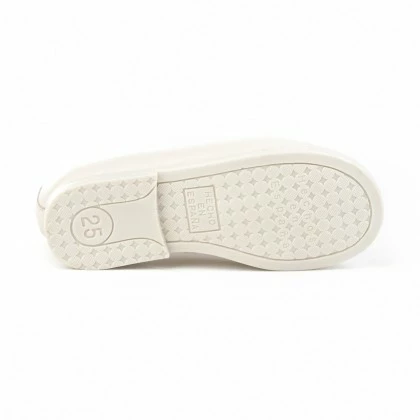 Childrens Girl Leather School Loafers Tassels Rounded Toe 391 Beige, By AngelitoS 5 Childrens Girl Leather School Loafers Tassels Rounded Toe 391 Beige, By AngelitoS - Image 4