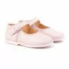 Childrens Girl Leather School Mary Jane Shoes Buckle 500 Pink, By AngelitoS