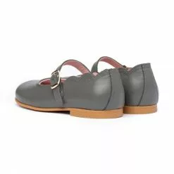 Girls Nappa Leather Mary Jane Shoes Buckle 1103 Grey, By AngelitoS 9 Girls Nappa Leather Mary Jane Shoes Buckle 1103 Grey, By AngelitoS -Pumps shoes Shop girls nappa leather mary jane shoes buckle 1103 grey by angelitos 2