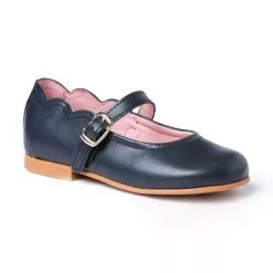 Girls Nappa Leather Mary Jane Shoes Buckle 1103 Navy, By AngelitoS 9 Girls Nappa Leather Mary Jane Shoes Buckle 1103 Navy, By AngelitoS -Pumps shoes Shop girls nappa leather mary jane shoes buckle 1103 navy by angelitos 2