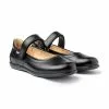 Girls Nappa Leather Mary Jane Shoes Velcro 1512 Black, By AngelitoS -Pumps shoes Shop girls nappa leather mary jane shoes velcro 1512 black by angelitos