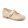 Girls Nappa Leather Mary Jane Shoes Velcro 1512 Camel, By AngelitoS -Pumps shoes Shop girls nappa leather mary jane shoes velcro 1512 camel by angelitos