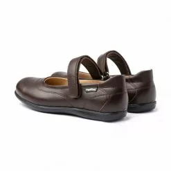 Girls Nappa Leather Mary Jane Shoes Velcro 1512 Chocolate, By AngelitoS 9 Girls Nappa Leather Mary Jane Shoes Velcro 1512 Chocolate, By AngelitoS -Pumps shoes Shop girls nappa leather mary jane shoes velcro 1512 chocolate by angelitos 7