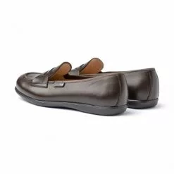 Girls Nappa Leather School Loafers Mask 467 Chocolate, By AngelitoS 9 Girls Nappa Leather School Loafers Mask 467 Chocolate, By AngelitoS -Pumps shoes Shop girls nappa leather school loafers mask 467 chocolate by angelitos 2