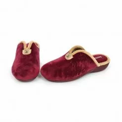 Suapel Women's Wedged Slippers Non-Slip Sole 975 Burgundy, By Berevëre -Pumps shoes Shop suapel women s wedged slippers non slip sole 975 burgundy by berevere 3
