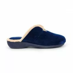 Suapel Women's Wedged Slippers Non-Slip Sole 975 Navy, By Berevëre