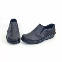 Woman Leather Hospital Shoes Anatomical No Laces 18791 Navy, By Percla 13 Woman Leather Hospital Shoes Anatomical No Laces 18791 Navy, By Percla -Pumps shoes Shop woman leather hospital shoes anatomical no laces 18791 navy by percla 5