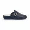 Woman Leather Hospital Shoes Backless Buckle 796 Navy, By Percla -Pumps shoes Shop woman leather hospital shoes backless buckle 796 navy by percla