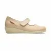 Woman Leather Wedged Mary Janes Removable Insole 71TP Beige, By TuPie -Pumps shoes Shop woman leather wedged mary janes removable insole 71tp beige by tupie