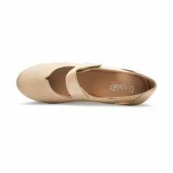 Woman Leather Wedged Mary Janes Removable Insole 71TP Beige, By TuPie -Pumps shoes Shop woman leather wedged mary janes removable insole 71tp beige by tupie 2