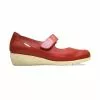 Woman Leather Wedged Mary Janes Removable Insole 71TP Red, By TuPie -Pumps shoes Shop woman leather wedged mary janes removable insole 71tp red by tupie