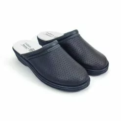 Woman Perfo Leather Hospital Shoes Backless 798 Navy, By Percla 10 Woman Perfo Leather Hospital Shoes Backless 798 Navy, By Percla -Pumps shoes Shop woman perfo leather hospital shoes backless 798 navy by percla 3