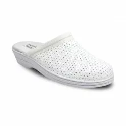 Woman Perfo Leather Hospital Shoes Backless 798 White, By Percla 10 Woman Perfo Leather Hospital Shoes Backless 798 White, By Percla -Pumps shoes Shop woman perfo leather hospital shoes backless 798 white by percla 2
