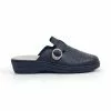 Woman Perfo Leather Hospital Shoes Backless Buckle 795 Navy, By Percla 1 Woman Perfo Leather Hospital Shoes Backless Buckle 795 Navy, By Percla -Pumps shoes Shop woman perfo leather hospital shoes backless buckle 795 navy by percla