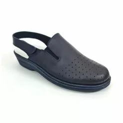 Woman Perfo Leather Hospital Shoes Slingback Velcro Closure 794 Navy, By Percla 10 Woman Perfo Leather Hospital Shoes Slingback Velcro Closure 794 Navy, By Percla -Pumps shoes Shop woman perfo leather hospital shoes slingback velcro closure 794 navy by percla 2