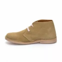 Woman Suede Safari Booties 360-S Beige, By C. Ortuño -Pumps shoes Shop woman suede safari booties 360 s beige by c ortuno 2