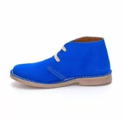 Woman Suede Safari Booties 360-S Blue, By C. Ortuño -Pumps shoes Shop woman suede safari booties 360 s blue by c ortuno 2