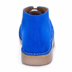 Woman Suede Safari Booties 360-S Blue, By C. Ortuño -Pumps shoes Shop woman suede safari booties 360 s blue by c ortuno 3