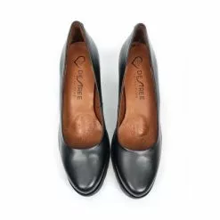 Women's Leather Comfort Pumps Padded Insole LEURY9 Black, By Desireé -Pumps shoes Shop women s leather comfort pumps padded insole leury9 black by desiree 5