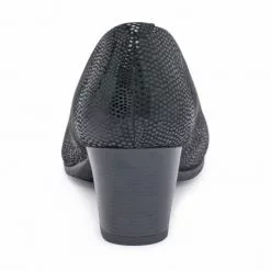 Womens Comfort Leather Pumps Patent Toe Removable Insole 93 Black, By TuPié -Pumps shoes Shop womens comfort leather pumps patent toe removable insole 93 black by tupie 3