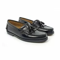 Womens Florentik Leather Beefroll Tassels Loafers Rubber Sole 507 Black, By María Tovar -Pumps shoes Shop womens florentik leather beefroll tassels loafers rubber sole 507 black by maria tovar 5