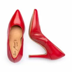 Womens Nappa Leather High Heeled Pumps 1494 Red, By Eva Mañas 9 Womens Nappa Leather High Heeled Pumps 1494 Red, By Eva Mañas -Pumps shoes Shop womens nappa leather high heeled pumps 1494 red by eva manas 2