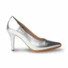 Womens Nappa Leather High Heeled Pumps 1500 Silver, By Eva Mañas 2 Womens Nappa Leather High Heeled Pumps 1500 Silver, By Eva Mañas -Pumps shoes Shop womens nappa leather high heeled pumps 1500 silver by eva manas