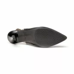 Womens Nappa Leather High Heeled Slingback Pumps 1495 Black, By Eva Mañas -Pumps shoes Shop womens nappa leather high heeled slingback pumps 1495 black by eva manas 3