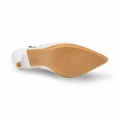 Womens Nappa Leather High Heeled Slingback Pumps 1495 White, By Eva Mañas 10 Womens Nappa Leather High Heeled Slingback Pumps 1495 White, By Eva Mañas -Pumps shoes Shop womens nappa leather high heeled slingback pumps 1495 white by eva manas 3