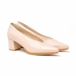 Womens Nappa Leather Low Heeled Comfort Pumps 1497 Nude , By Eva Mañas 9 Womens Nappa Leather Low Heeled Comfort Pumps 1497 Nude , By Eva Mañas -Pumps shoes Shop womens nappa leather low heeled comfort pumps 1497 nude by eva manas 2