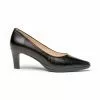 Womens Nappa Leather Medium Heeled Comfort Pumps 1498 Black, By Desireé -Pumps shoes Shop womens nappa leather medium heeled comfort pumps 1498 black by desiree