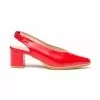Womens Nappa Leather Slingback Comfort Pumps Medium Heeled 1496 Red, By Eva Mañas -Pumps shoes Shop womens nappa leather slingback comfort pumps medium heeled 1496 red by eva manas